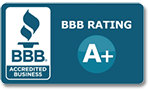 BBB A+ Rating Over 25 Years!